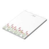Drei Tulips farbiger Stift, Stift und Tintenzeichn Notizblock (Rotiert)