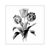 Drei Tulips Gummistempel (Prägung)