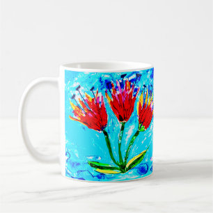 Drei Tulpen Kaffeetasse