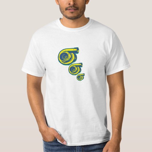 Drei Turbo T-Shirt (Vorderseite)
