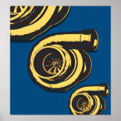 Drei Turbos Poster (Vorne)