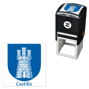 Drei Türme Turret Castillo Spanien Nachname Permastempel