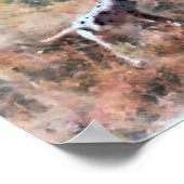 Drei über Trail Art von Di.Wi. Poster (Ecke)