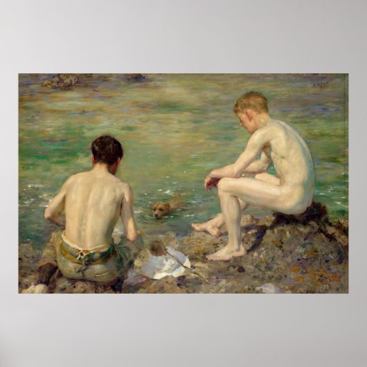 Drei Unternehmen Poster (Vorne)