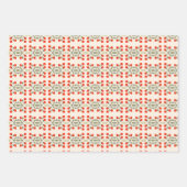 Drei verschiedene Muster Geschenkpapier Set (Vorderseite)