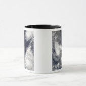 Drei verschiedene Taifune Tasse (Zentrum)