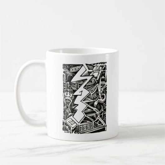 Drei Viertel Kaffeetasse (Links)
