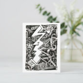 Drei Viertel Postkarte (Stehend Vorderseite)