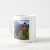 Drei Viking-Pfadfinder Kaffeetasse (Vorderseite Links)