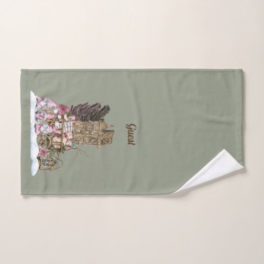 Drei Vintage Gnome Handtuch (Handtuch)