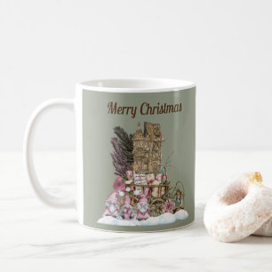  Drei Vintage-Gnome personalisiert  Kaffeetasse