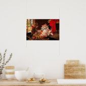 Drei Vintage Kitten Poster (Küche)