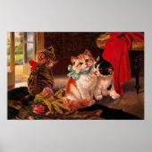 Drei Vintage Kitten Poster (Vorne)