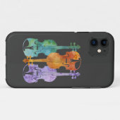 Drei Violinen Case-Mate iPhone Hülle (Rückseite (Horizontal))