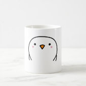 Drei Vögel auf dem Draht Kaffeetasse (Mittel)