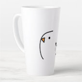 Drei Vögel auf dem Draht Milchtasse (Linke Ecke)