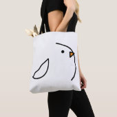Drei Vögel auf dem Draht Tasche (Von Nahem)