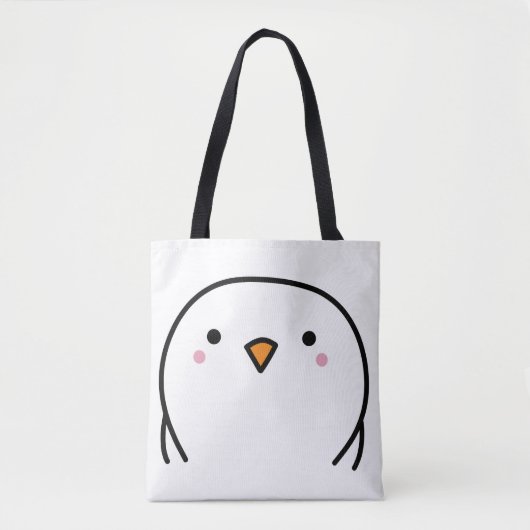 Drei Vögel auf dem Draht Tasche (Vorderseite)