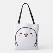 Drei Vögel auf dem Draht Tasche (Rückseite)