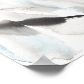 Drei Vögel auf Willow Art Print Poster (Ecke)