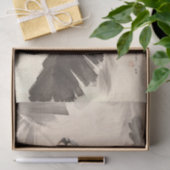 Drei Vögel auf Zweig, Watanabe Seitei Decoupage Seidenpapier (Geschenk)