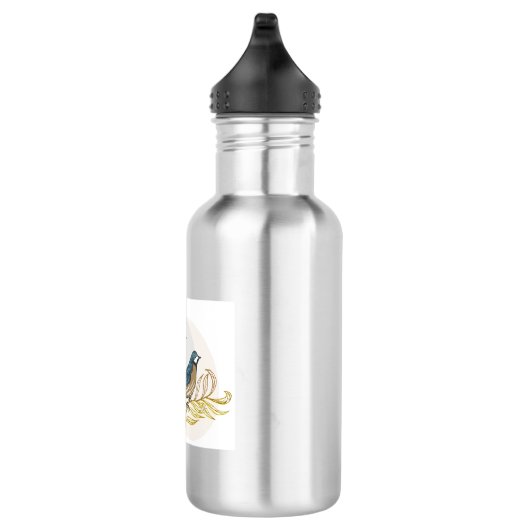Drei Vögel Edelstahlflasche (Rechts)