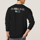 Drei Vögel ein Stein T-Shirt (Rückseite)