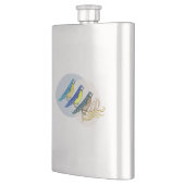 Drei Vögel Flachmann (Links)