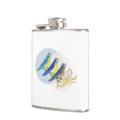 Drei Vögel Flachmann (Links)