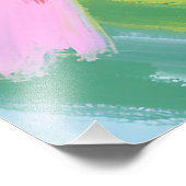 Drei Vögel Fotodruck (Ecke)