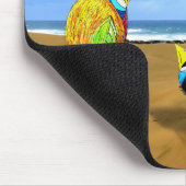 Drei Vogel-Mausunterlage Mousepad (Ecke)