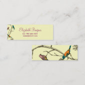 Drei Vögel sprechen ~ Calling Cards Telefonnummerkarte (Vorne/Hinten)