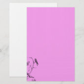 Drei Vögel - Stationery/Letterhead Briefpapier (Vorne/Hinten)
