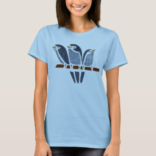 Drei Vögel T-Shirt