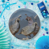 DREI WACHTELN UND SHASTA PAPPTELLER (Party)