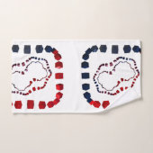 Drei Wege kubiertes Badetuch Set (Handtuch)