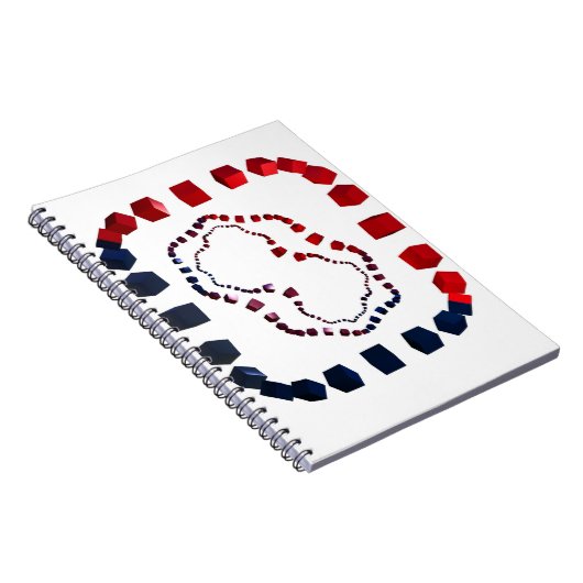 Drei-Wege-Spiral-Notebook Notizblock (Rechte Seite)