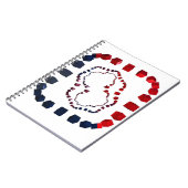 Drei-Wege-Spiral-Notebook Notizblock (Linke Seite)