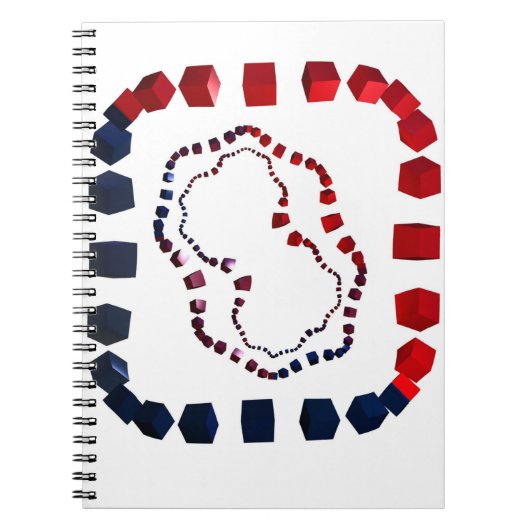 Drei-Wege-Spiral-Notebook Notizblock (Vorderseite)