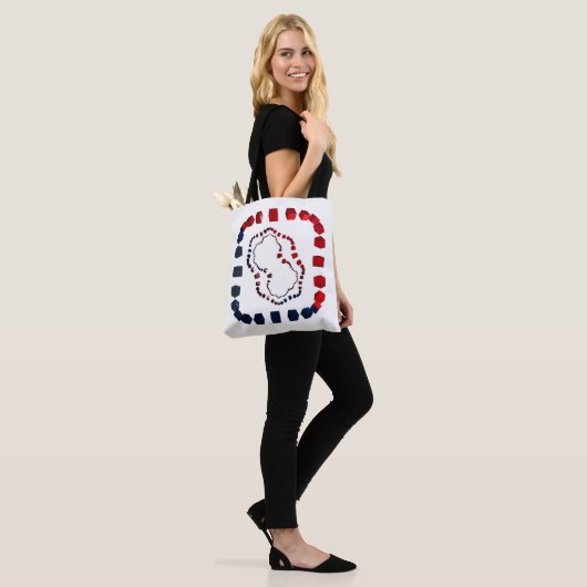 Drei-Wege-Tote-Tasche Tasche (Am Model)