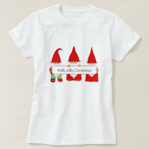 Drei Weihnachts-Gnome T-Shirt