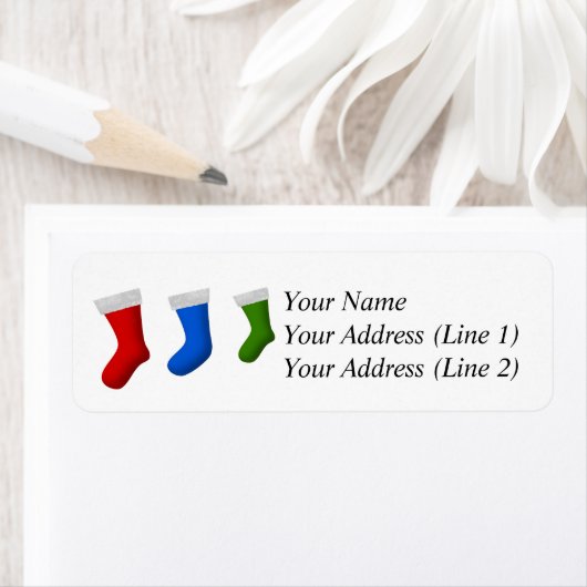 Drei Weihnachts-Strümpfe (Insitu)