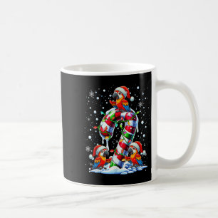 Drei Weihnachtsfeiern auf Candy Cane Weihnachtskid Kaffeetasse