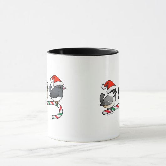 Drei Weihnachtsfinke (US) Tasse (Zentrum)