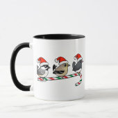 Drei Weihnachtsfinke (US) Tasse (Links)