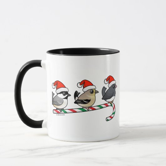Drei Weihnachtsfinke (US) Tasse (Links)
