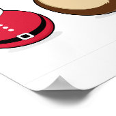 Drei Weihnachtsfreunde Poster (Ecke)