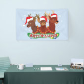Drei Weihnachtshändler Banner (Messeveranstaltung)