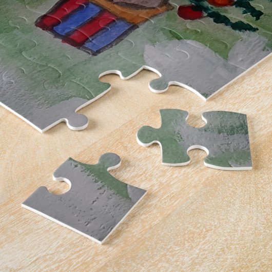 Drei Weihnachtsschneemänner Jigsaw Puzzle (Seite)