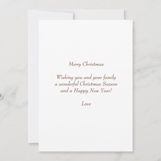 Drei Weihnachtszwerge auf Rot (Rückseite)